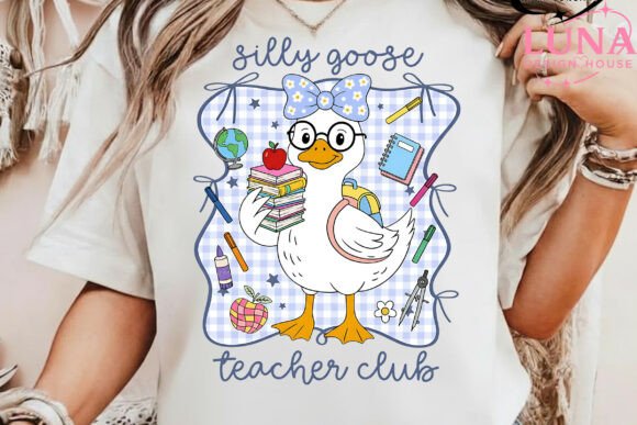 Download Silly Goose Teacher Club PNG Clipart - Premium Bundle