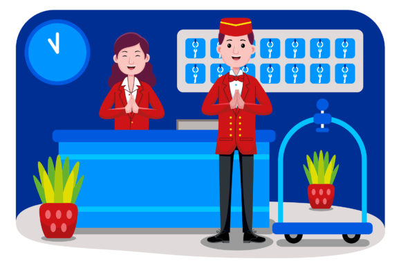 Download Hotel Receptionist Profession - Hotel Collection