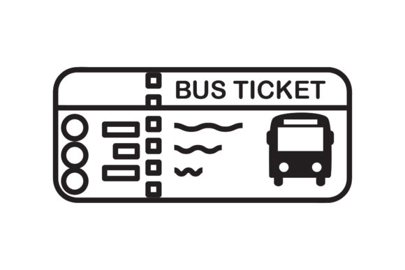 Download Travel Icon Hotel Ticket Black Line Art - Hotel Collection