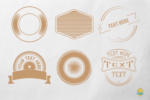 Download Vintage Badge Logo Set 1 - Badge Collection