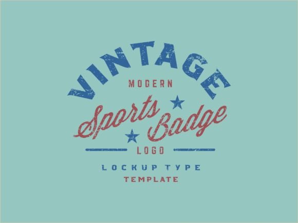 Download Vintage Sport Badge Logo Template - Badge Collection